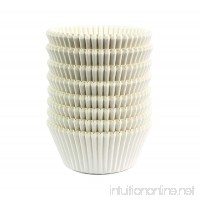 Eoonfirst Standard Size Baking Cups 200 Pcs  White - B07B2Z9NG2